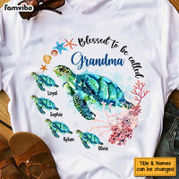Personalized Grandma Turtle Shirt - Hoodie - Sweatshirt 24894 thumb 1