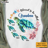 Personalized Grandma Turtle Shirt - Hoodie - Sweatshirt 24894 thumb 1