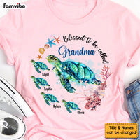 Personalized Grandma Turtle Shirt - Hoodie - Sweatshirt 24894 thumb 1