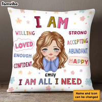 Personalized Gift For Daughter Granddaughter I Am Kind Pillow 24895 thumb 1