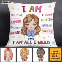 Personalized Gift For Daughter Granddaughter I Am Kind Pillow 24895 thumb 1