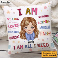 Personalized Gift For Daughter Granddaughter I Am Kind Pillow 24895 thumb 1