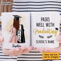Personalized Pairs Well With Graduating Mug 24902 thumb 1