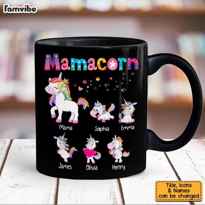 Personalized Gift Colorful Mamacorn Mug 24911 1