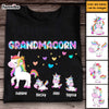 Personalized Gift Colorful Grandmacorn Shirt - Hoodie - Sweatshirt 24912 1