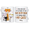 Personalized Thinking About Cats Mug 24913 1