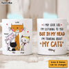 Personalized Thinking About Cats Mug 24913 1