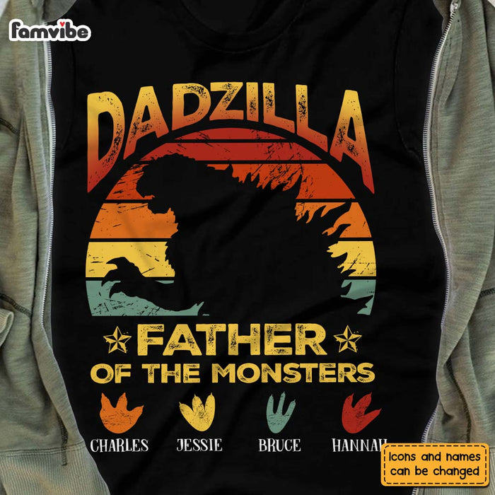 Personalized Dadzilla Shirt - Hoodie - Sweatshirt 24915 1