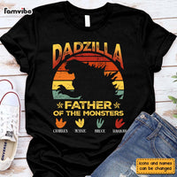 Personalized Dadzilla Shirt - Hoodie - Sweatshirt 24915 thumb 1
