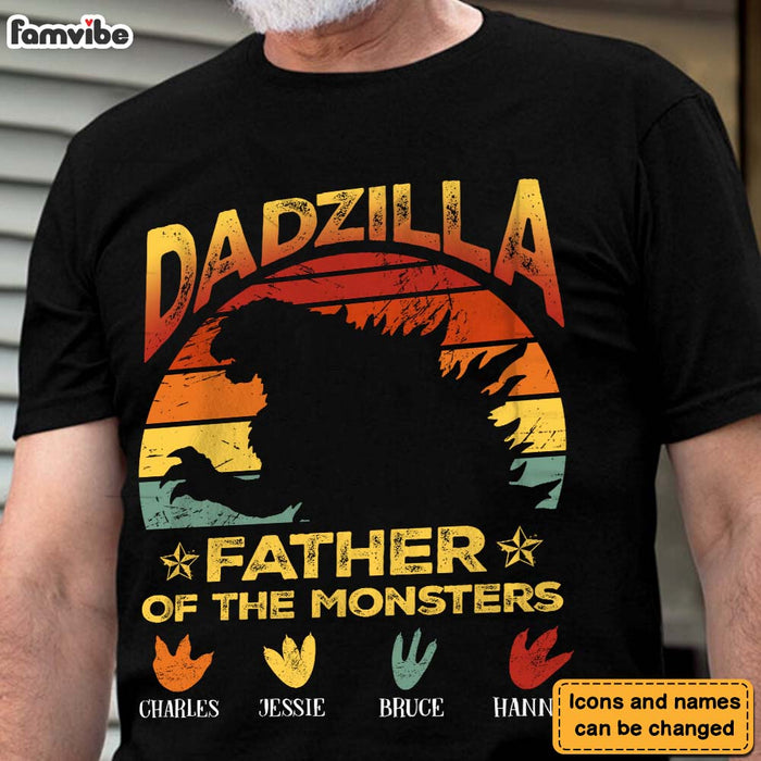 Personalized Dadzilla Shirt - Hoodie - Sweatshirt 24915 1