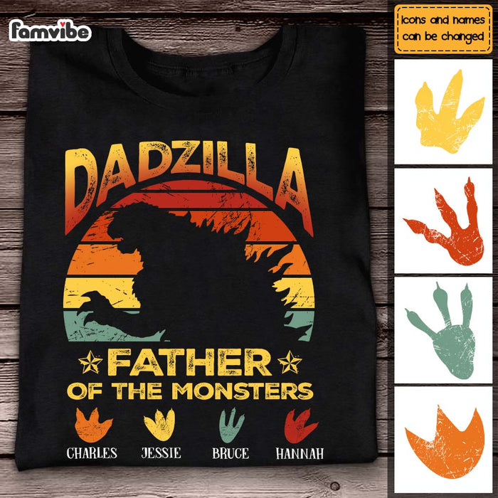 Personalized Dadzilla Shirt - Hoodie - Sweatshirt 24915 1