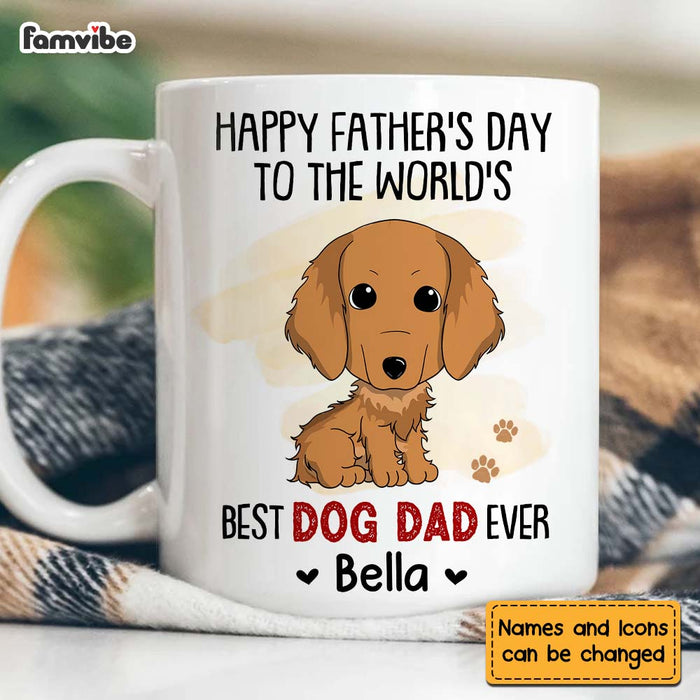 Personalized Happy Fathers Day Dog Mug 24920 1