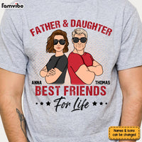 Personalized Father & Daughter Friends For Life Shirt - Hoodie - Sweatshirt 24926 thumb 1