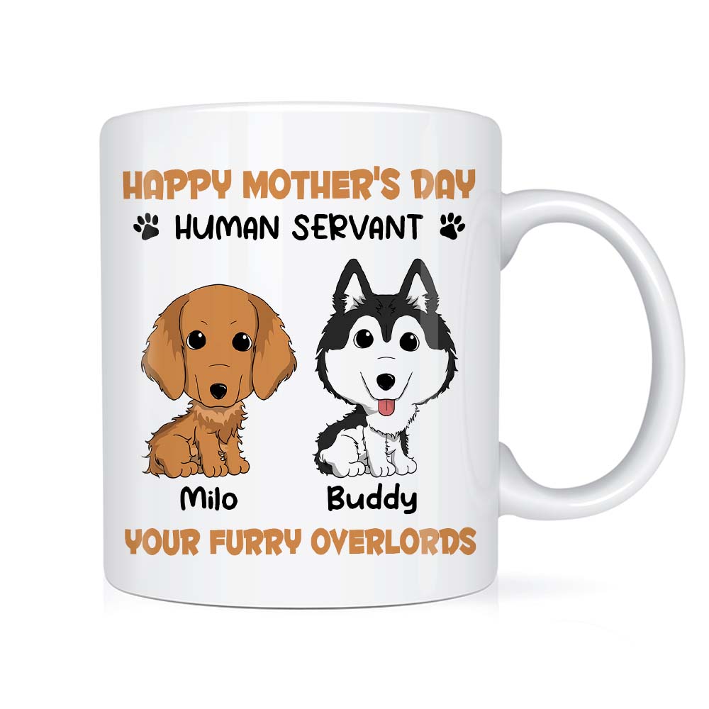 Personalized Mother's Day Gift For Dog Mom Mug 24927 Primary Mockup