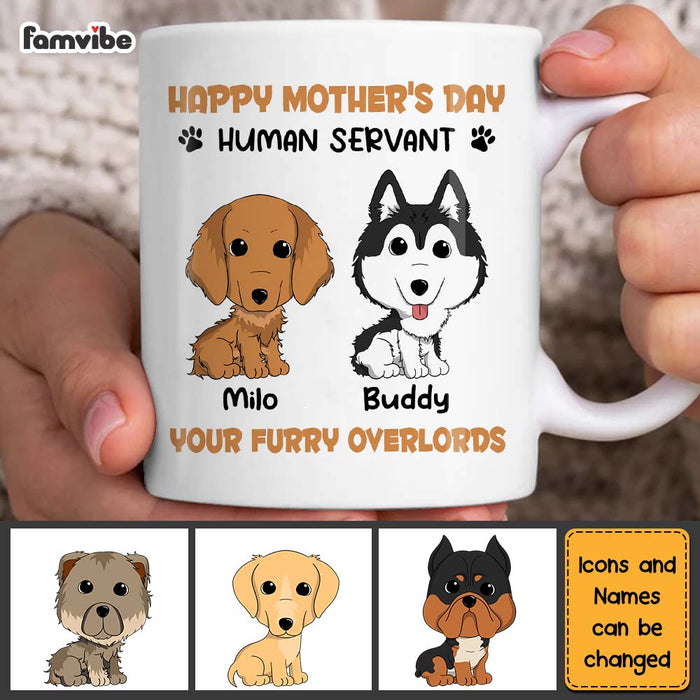 Personalized Mother's Day Gift For Dog Mom Mug 24927 1