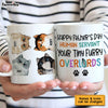 Personalized Tiny Overlord Happy Fathers Day Mug 24929 1