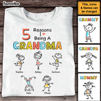 Personalized Grandma Drawing T Shirt - Hoodie - Sweatshirt 24930 thumb 1