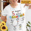 Personalized Grandma Drawing T Shirt - Hoodie - Sweatshirt 24930 1