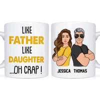 Personalized Like Father Like Daughter Mug 24933 thumb 1
