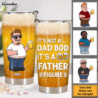 Personalized Gift For Dad Bod Steel Tumbler 24940 thumb 1