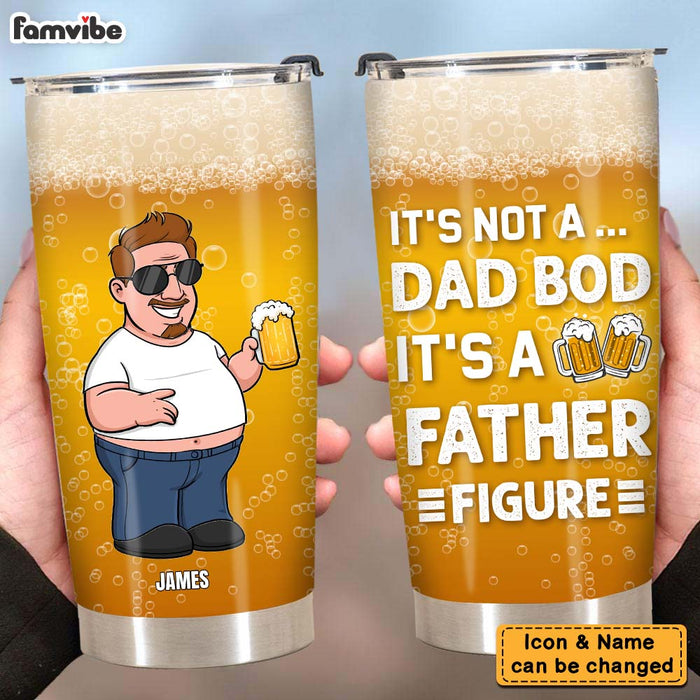 Personalized Gift For Dad Bod Steel Tumbler 24940 1