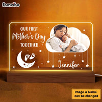 Personalized Gift For New Mommy Plaque LED Lamp Night Light 24944 thumb 1