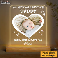 Personalized You Are Doing A Great Job Daddy Plaque LED Lamp Night Light 24945 thumb 1