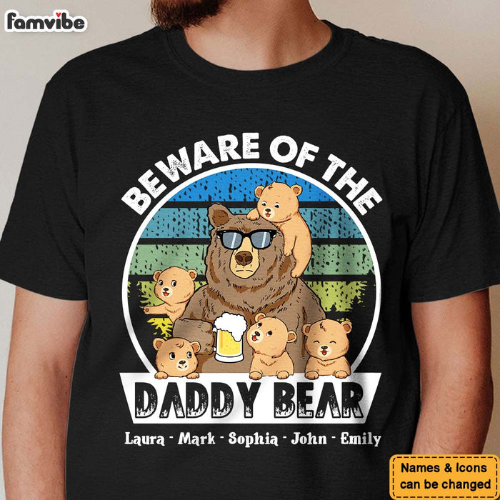 Personalized Daddy Bear Shirt - Hoodie - Sweatshirt 24946 1
