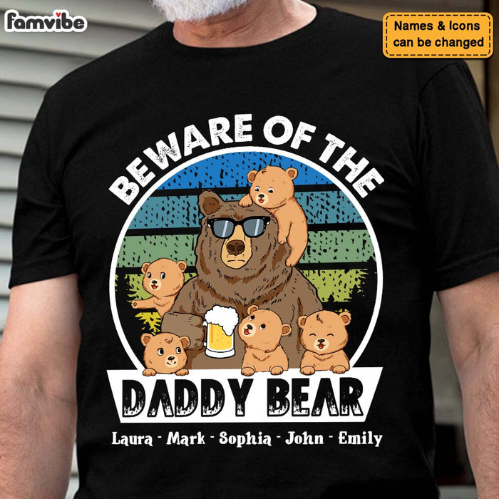 Personalized Daddy Bear Shirt - Hoodie - Sweatshirt 24946 1