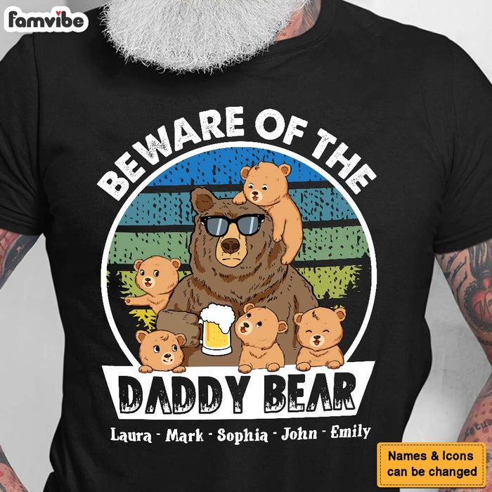 Personalized Daddy Bear Shirt - Hoodie - Sweatshirt 24946 1