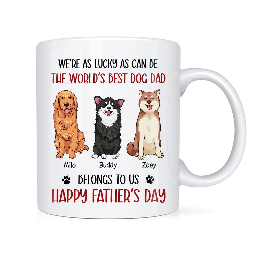 Personalized Gift For Dog Dad Mug 24954 Primary Mockup