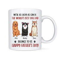 Personalized Gift For Dog Dad Mug 24954 thumb 1