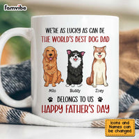 Personalized Gift For Dog Dad Mug 24954 thumb 1