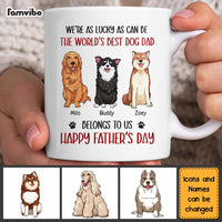 Personalized Gift For Dog Dad Mug 24954 thumb 1