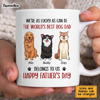 Personalized Gift For Dog Dad Mug 24954 thumb 1