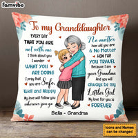 Personalized Gift To Granddaughter Pillow 24955 thumb 1