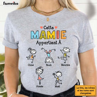 Personalized Mamie French Grandma Belongs Drawing Shirt - Hoodie - Sweatshirt 24957 thumb 1