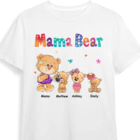 Personalized Mama Bear Colorful Flower Shirt - Hoodie - Sweatshirt 24958 thumb 1