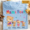 Personalized Mama Bear Colorful Flower Shirt - Hoodie - Sweatshirt 24958 1