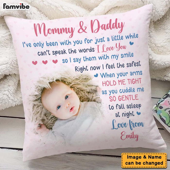 Personalized Gift For Mommy & Daddy Pillow 24959 1