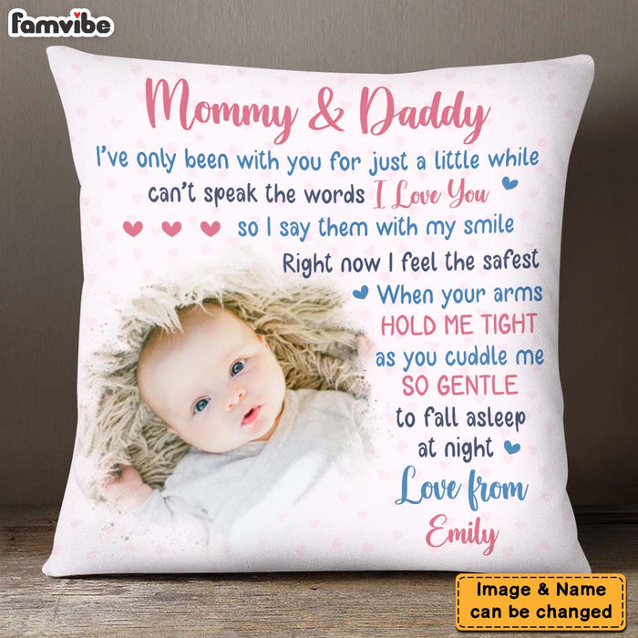 Personalized Gift For Mommy & Daddy Pillow 24959 1