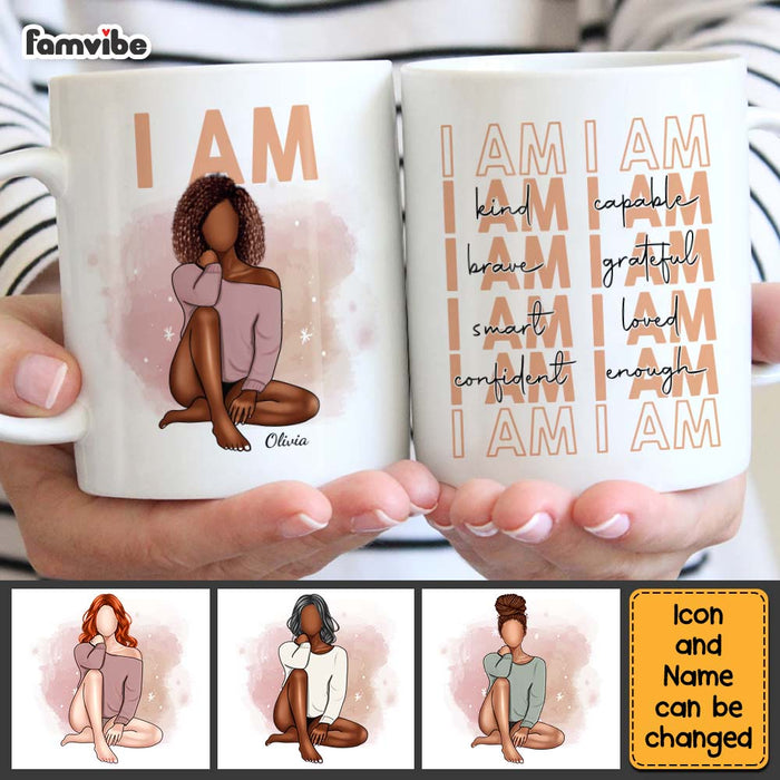 Personalized I Am Kind Affirmation Mug 24960 1