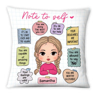 Personalized Note To Self Affirmation Mug Pillow 24961 thumb 1
