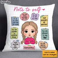 Personalized Note To Self Affirmation Mug Pillow 24961 thumb 1