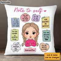 Personalized Note To Self Affirmation Mug Pillow 24961 thumb 1