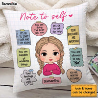 Personalized Note To Self Affirmation Mug Pillow 24961 thumb 1