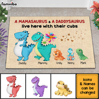 Personalized Mamasaurus Doormat 24962 thumb 1