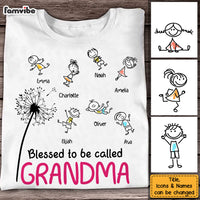 Personalized Blessed Grandma Shirt - Hoodie - Sweatshirt 24966 thumb 1