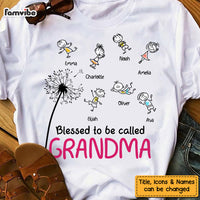 Personalized Blessed Grandma Shirt - Hoodie - Sweatshirt 24966 thumb 1