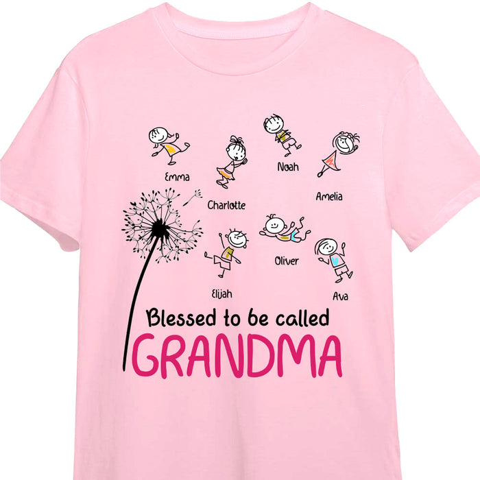 Personalized Blessed Grandma Shirt - Hoodie - Sweatshirt 24966 1